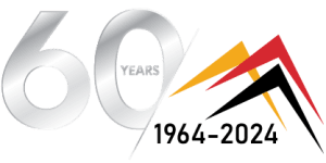 Impact Label 60 year anniversary custom logo